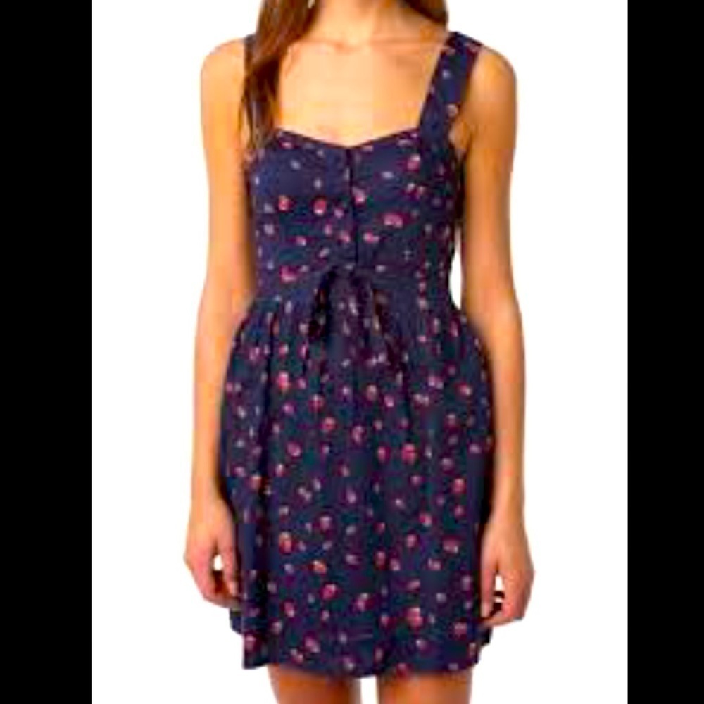 IRIS mini cherry sun dress women size M